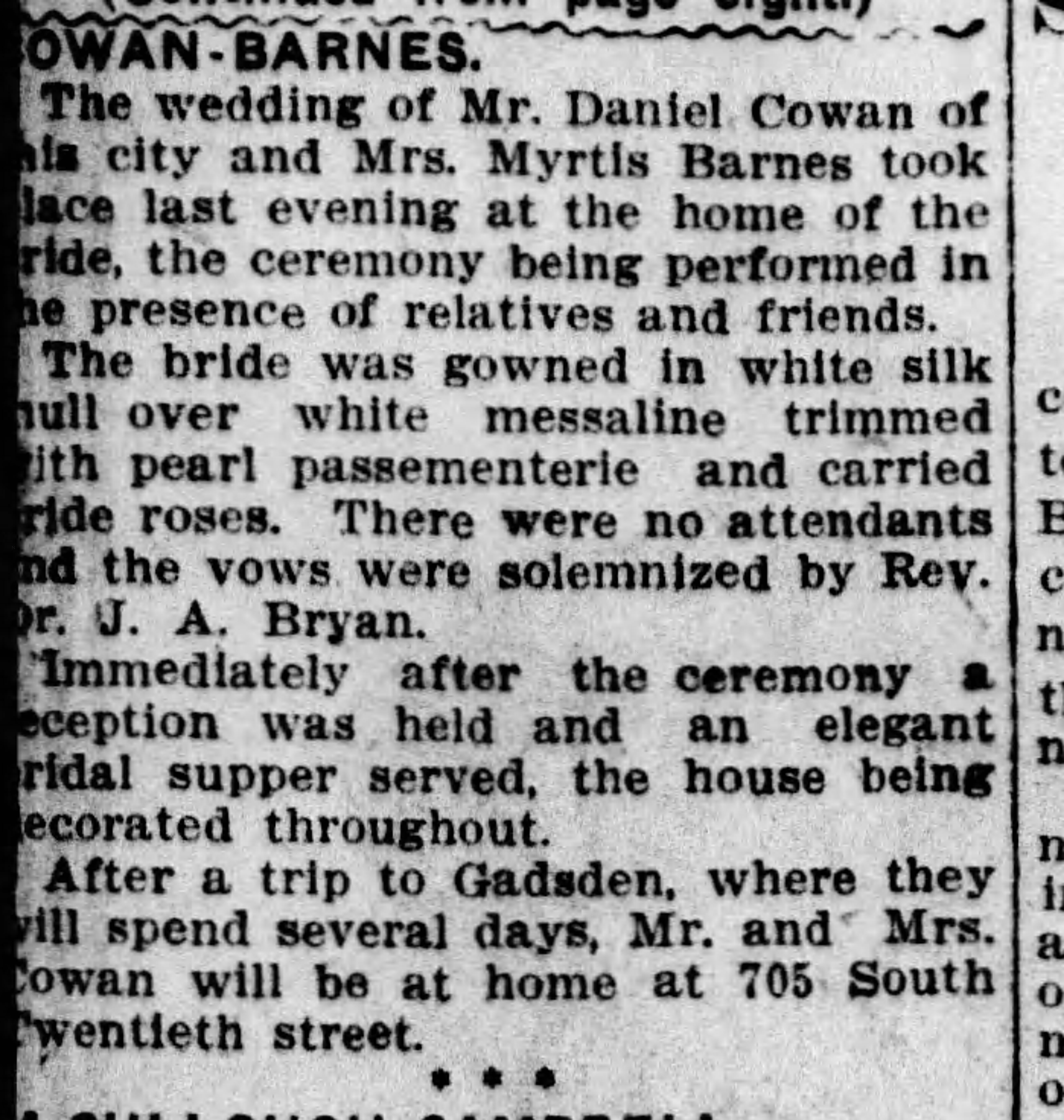 Daniel Cowan-Myrtis Barnes